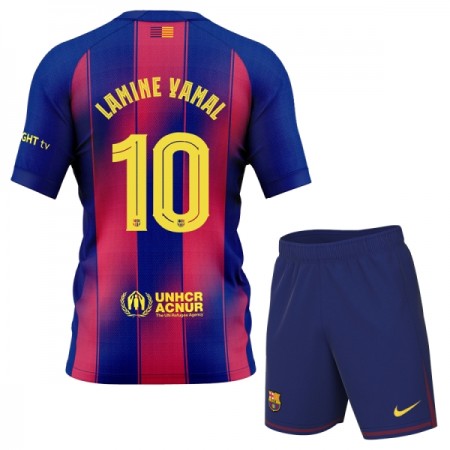Camiseta de fútbol FC Barcelona Lamine Yamal 10 Niño 1ª equipación 2025-26 Camiseta de fútbol FC Barcelona Lamine Yamal 10 Niño 1ª equipación 2025-26